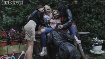 A Lesbian Masterpiece - "Rumble In The Dirt" - It's A Party Of 5: Just A Fine Mess With Pussy & Ass ... Dirty Divas ... Screencap 69 on www.sinx.com