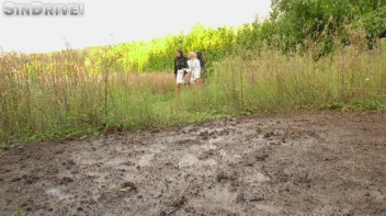 A Lesbian Masterpiece - "Rumble In The Dirt" - It's A Party Of 5: Just A Fine Mess With Pussy & Ass ... Dirty Divas ... Screencap 15 on www.sinx.com