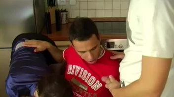 Spicy Bisex In The Kitchen Screencap 33 on www.sinx.com