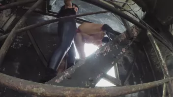 Auf der Treppe von 2 Herrin in die Arschfotze gefickt Screencap 48 on www.sinx.com