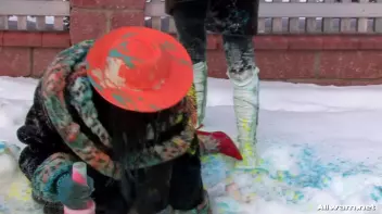 Catfight Too Messy To Stay Indoors Screencap 94 on www.sinx.com