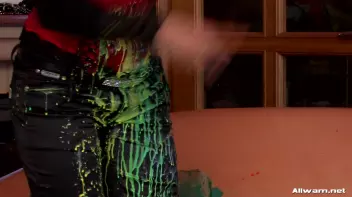 Catfight Too Messy To Stay Indoors Screencap 50 on www.sinx.com