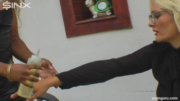 Sexy Heeled Babes Cover Each Other In Oil Screencap 16 on www.sinx.com