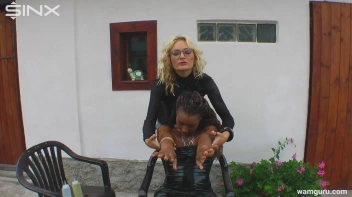 Sexy Heeled Babes Cover Each Other In Oil Screencap 76 on www.sinx.com