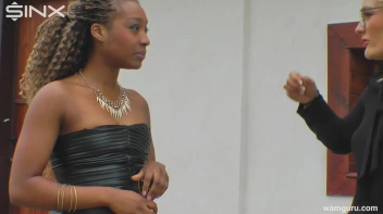 Sexy Heeled Babes Cover Each Other In Oil Screencap 8 on www.sinx.com