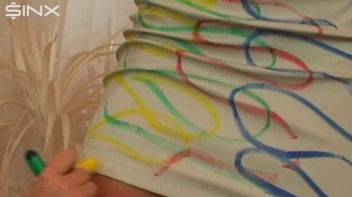 Perfectly Perverted Painting Screencap 51 on www.sinx.com