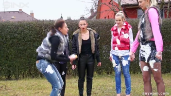 Clothed Food Fight Gets Out Of Control - Cam 2 Screencap 50 on www.sinx.com