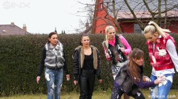 Clothed Food Fight Gets Out Of Control - Cam 2 Screencap 55 on www.sinx.com