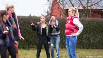 Clothed Food Fight Gets Out Of Control - Cam 2 Screencap 10 on www.sinx.com