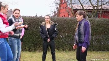 Clothed Food Fight Gets Out Of Control - Cam 2 Screencap 13 on www.sinx.com