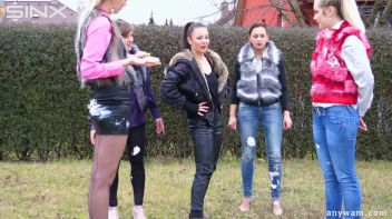 Clothed Food Fight Gets Out Of Control - Cam 2 Screencap 21 on www.sinx.com