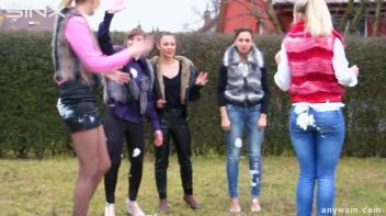 Clothed Food Fight Gets Out Of Control - Cam 2 Screencap 22 on www.sinx.com