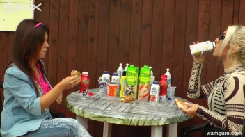 Cute Friends With A Sexy Food Fetish Screencap 5 on www.sinx.com