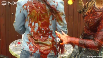 Cute Friends With A Sexy Food Fetish Screencap 54 on www.sinx.com