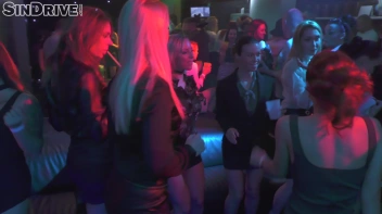 Backstage Threeway Freak Bang Brings On The Squirting, Triple Climax, And Cum Swapping! Screencap 2 on www.sinx.com