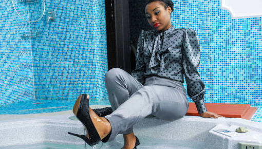 Latest deal - Fully Clothed Hot Tub Hotness