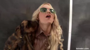 Blonde covered in cum Screencap 20 on www.sinx.com