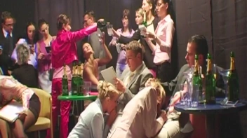 Fashion Show Sluts Part 1 - Main edit Screencap 116 on www.sinx.com