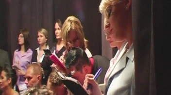 Fashion Show Sluts Part 1 - Main edit Screencap 17 on www.sinx.com