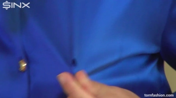 Tiny Titties Freed From Shredded Shirt Screencap 16 on www.sinx.com