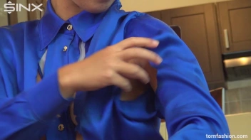 Tiny Titties Freed From Shredded Shirt Screencap 36 on www.sinx.com