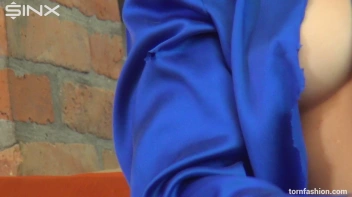 Tiny Titties Freed From Shredded Shirt Screencap 43 on www.sinx.com