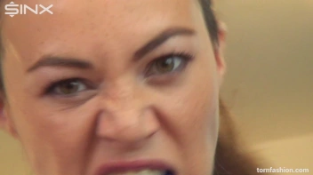 Tiny Titties Freed From Shredded Shirt Screencap 56 on www.sinx.com