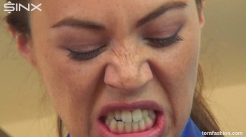 Tiny Titties Freed From Shredded Shirt Screencap 57 on www.sinx.com