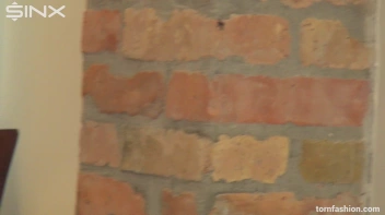 Tiny Titties Freed From Shredded Shirt Screencap 1 on www.sinx.com