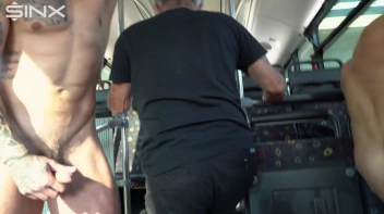 Stud Pays Builder For Gay Sex On The Bus Screencap 63 on www.sinx.com