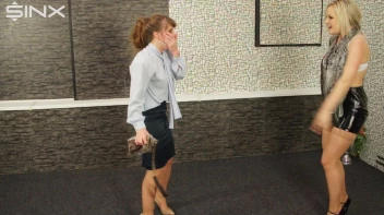 Catfighting And Clothes Ripping Colleagues Screencap 25 on www.sinx.com