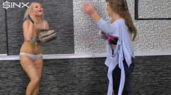 Catfighting And Clothes Ripping Colleagues Screencap 56 on www.sinx.com