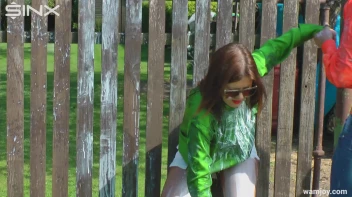 Catfight Turns Messy As Best Friends Get Painted - Cam 1 Screencap 21 on www.sinx.com