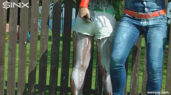 Catfight Turns Messy As Best Friends Get Painted - Cam 1 Screencap 39 on www.sinx.com