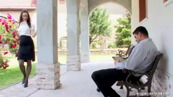 Summertime Golden Showers Screencap 5 on www.sinx.com