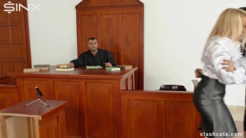 One Wild Courthouse Drama Screencap 13 on www.sinx.com