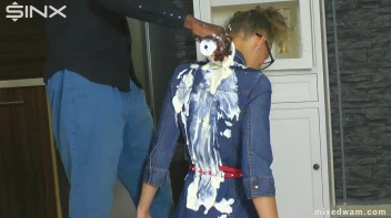 Tasting Game Turns Messy In The Kitchen - Cam 1 Screencap 25 on www.sinx.com