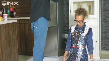 Tasting Game Turns Messy In The Kitchen - Cam 1 Screencap 32 on www.sinx.com