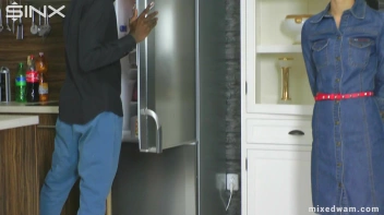 Tasting Game Turns Messy In The Kitchen - Cam 1 Screencap 4 on www.sinx.com