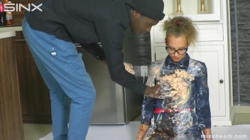 Tasting Game Turns Messy In The Kitchen - Cam 1 Screencap 48 on www.sinx.com