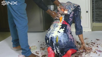 Tasting Game Turns Messy In The Kitchen - Cam 1 Screencap 55 on www.sinx.com