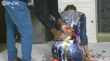 Tasting Game Turns Messy In The Kitchen - Cam 1 Screencap 56 on www.sinx.com