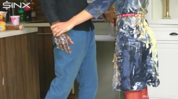 Tasting Game Turns Messy In The Kitchen - Cam 1 Screencap 63 on www.sinx.com