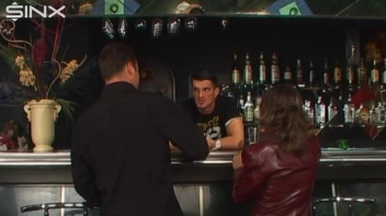 Public Bar Sex Leaves Brunette Facialled Screencap 1 on www.sinx.com