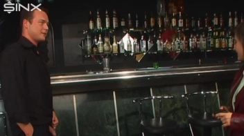 Public Bar Sex Leaves Brunette Facialled Screencap 10 on www.sinx.com