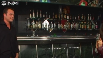 Public Bar Sex Leaves Brunette Facialled Screencap 11 on www.sinx.com