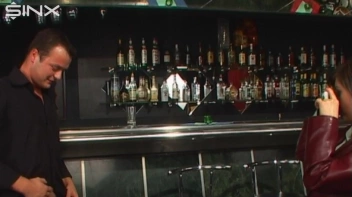 Public Bar Sex Leaves Brunette Facialled Screencap 14 on www.sinx.com