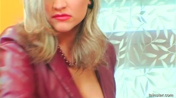 Blonde Domme Humiliates His Ass Screencap 46 on www.sinx.com