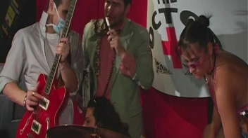 Groupies Go Crazy Part 2 - Cam 3 Screencap 15 on www.sinx.com