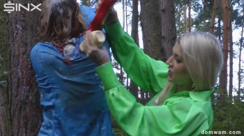 Angry Blonde Gets Wet and Messy Revenge - Cam 2 Screencap 55 on www.sinx.com